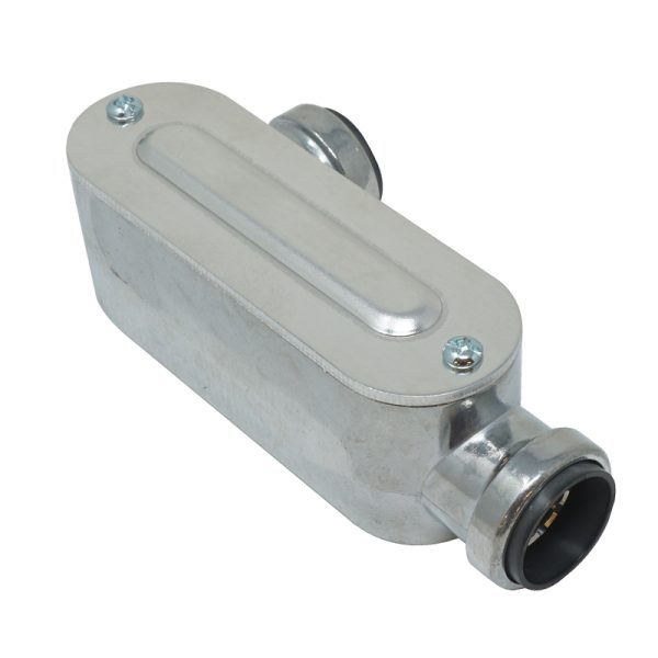 SimPush 1/2 in. D Aluminum Conduit Body For EMT 1 pk