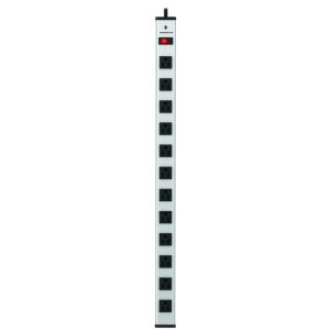 Monster Just Power It Up 6 ft. L 12 outlets Power Strip Silver