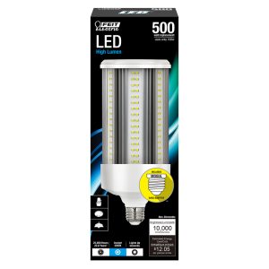 Feit Electric E26 E26 (Medium) LED Bulb Daylight 500 Watt Equivalence 1 pk