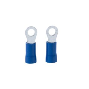 Gardner Bender 16-14 AWG Insulated Ring Terminal Blue 10 pk