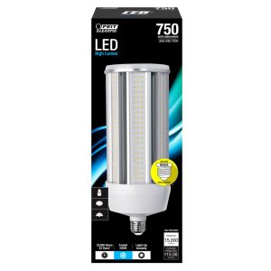 Feit Electric Cylinder E26 (Medium) LED Bulb Natural Light 750 Watt Equivalence 1 pk