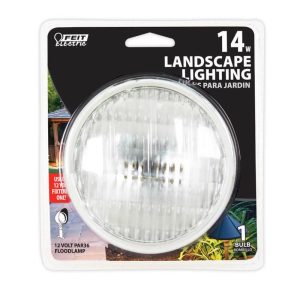 Feit Electric 14 W PAR36 Specialty Halogen Bulb 80 lm Warm White 1 pk