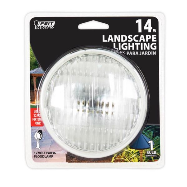 Feit Electric 14 W PAR36 Specialty Halogen Bulb 80 lm Warm White 1 pk