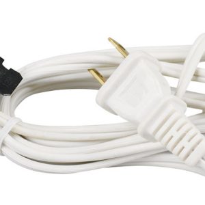 Westinghouse 18/2 6 ft. L Cord w/Snap-In Pigtail Candelabra Base Socket