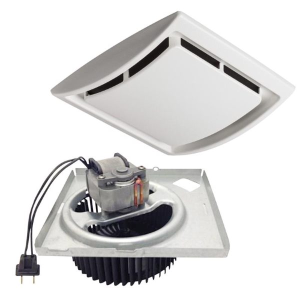 Broan Nutone QuicKit 60 CFM 2.5 Sones Bathroom Ventilation Fan Upgrade Kit