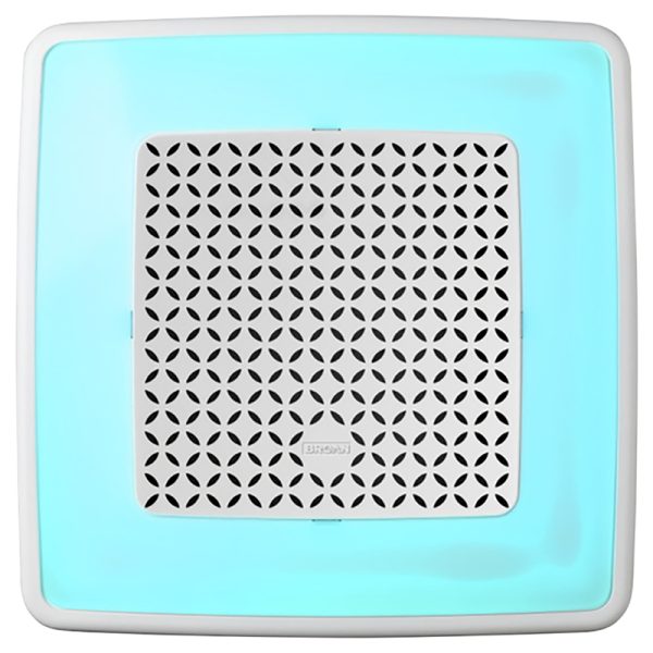 Broan-Nutone ChromaComfort 110 CFM 1.5 Sones Bathroom Ventilation Fan with Lighting