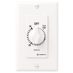 Intermatic Indoor Spring Wound Timer 277 V White