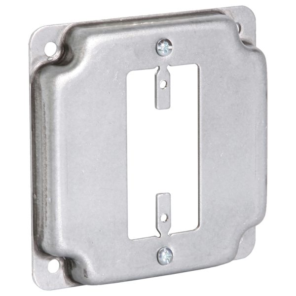 Raco Square Steel 1 gang Exposed Work Cover