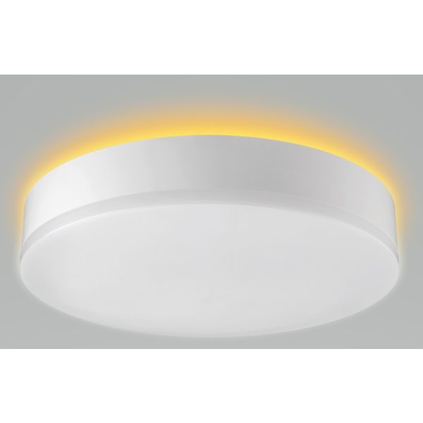 ETI 3.2 in. H X 11 in. W X 11 in. L White LED Ceiling Light Fixture