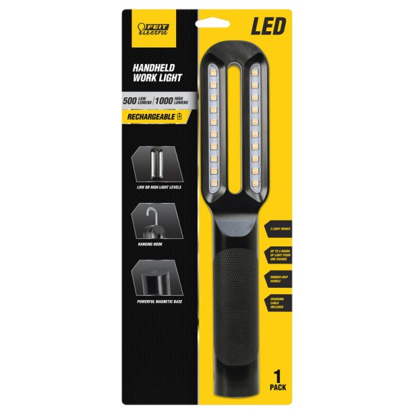 Feit Electric 500/1000 lm LED Rechargeable Handheld Work Light