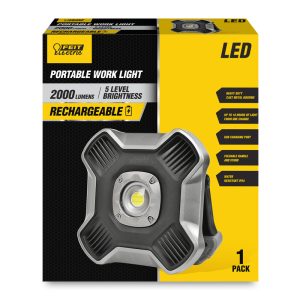 Feit Electric 2000 lm LED Corded Stand (H or Scissor) Work Light