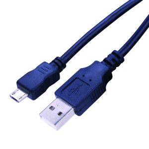 Fabcordz Micro to USB Charge and Sync Cable 6 ft. Black