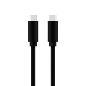 Fabcordz Type C to Type C Cable 3 ft. Black
