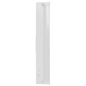 Westek Pro Pivoting 18 in. L White Hardwired LED Under Cabinet Light Strip 1080 lm