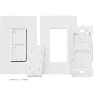 Lutron Caseta 5 amps 3-Way Switch White 1 pk