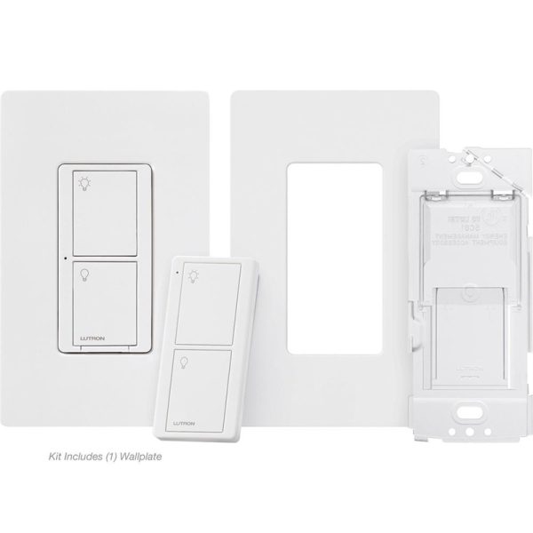 Lutron Caseta 5 amps 3-Way Switch White 1 pk