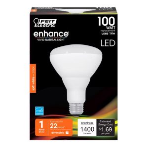 Feit Electric BR30 E26 (Medium) LED Bulb Soft White 100 Watt Equivalence 1 pk