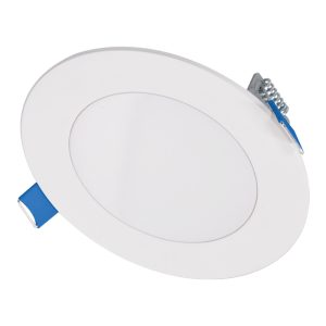 Halo HLB Lite Matte White 4 in. W LED Recessed Direct Mount Light Trim 10.1 W