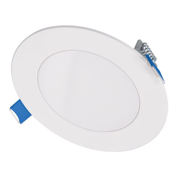 Halo HLB Lite Matte White 4 in. W LED Recessed Direct Mount Light Trim 10.1 W