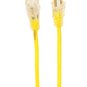 Yellow Jacket Outdoor 50 ft. L Yellow Extension Cord 14/3 SJTW