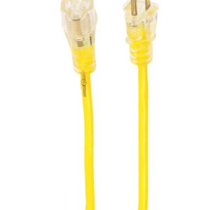 Yellow Jacket Outdoor 100 ft. L Yellow Extension Cord 14/3 SJTW