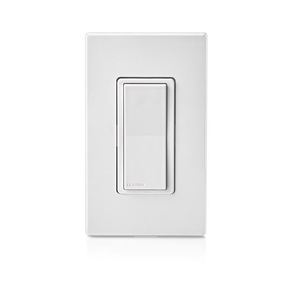 Leviton Decora 15 amps WiFi Smart Switch White 1 pk