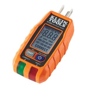 Klein Tools LCD GFCI Receptacle Tester 1 pk