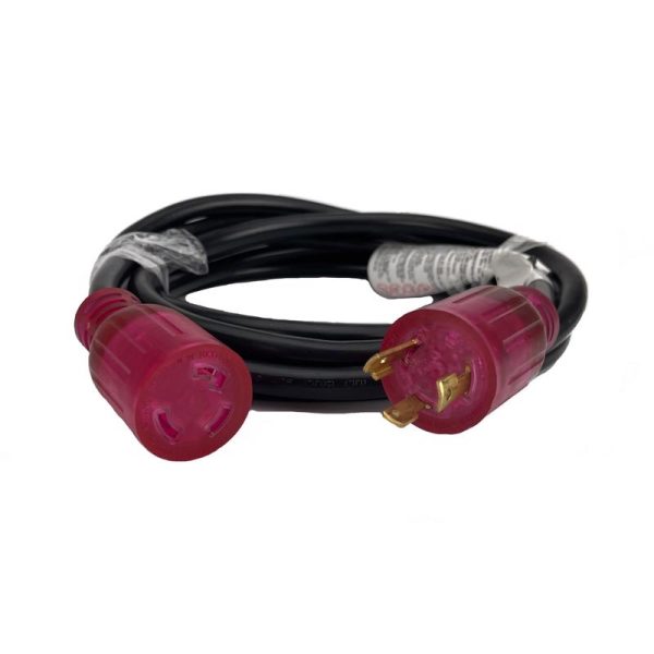 Reliance Controls 10/3 SJTW 125 V 20 ft. L Generator Power Cord