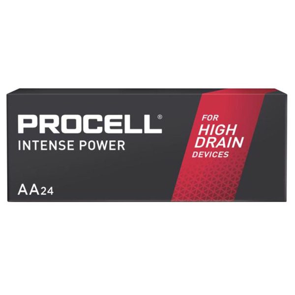 Procell Procell Intense Alkaline AA 1.5 V 3.112 Ah Primary Battery PX1500 24 pk
