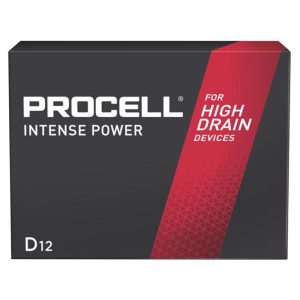 Procell Procell Intense Alkaline D 1.5 V 15.66 Ah Primary Battery PX1300 12 pk
