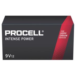Procell Procell Intense Alkaline 9-Volt 9 V 0.628 Ah Primary Battery PX1604 12 pk