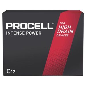 Procell Procell Intense Alkaline C 1.5 V 7.933 Ah Primary Battery PX1400 12 pk