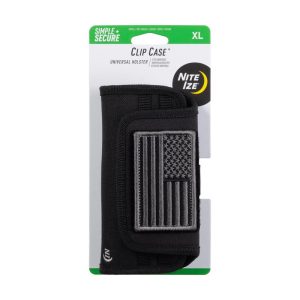 Nite Ize Black XL Cell Phone Case w/Clip For Universal