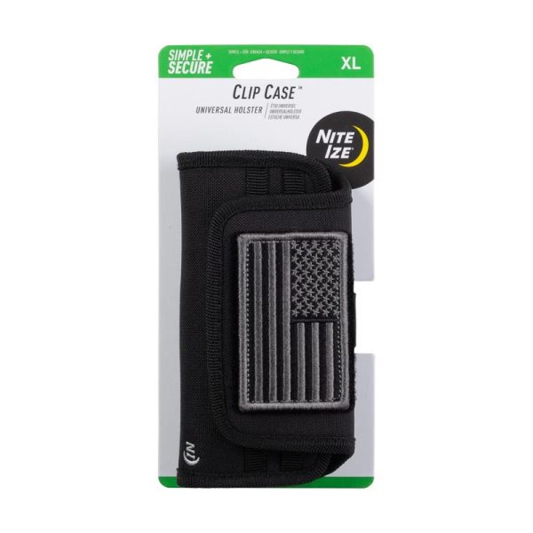 Nite Ize Black XL Cell Phone Case w/Clip For Universal