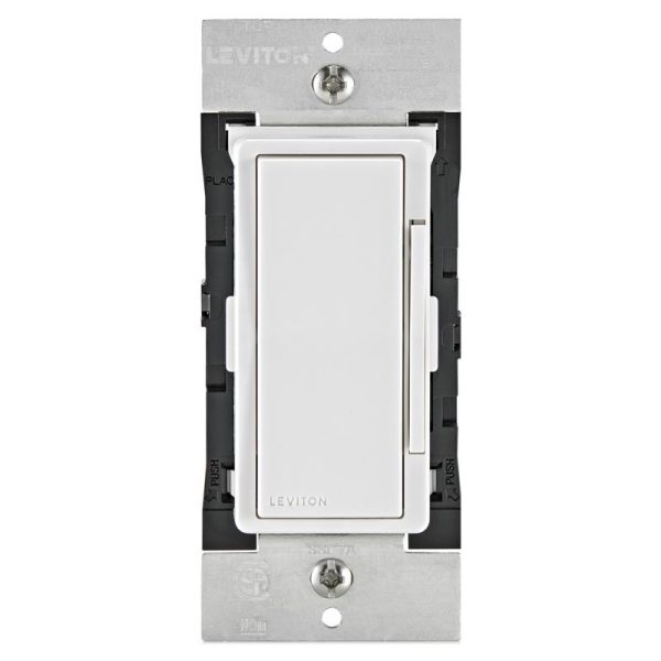 Leviton Decora Rocker Fan Control Switch White 1 pk
