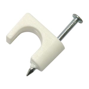 Gardner Bender 1/4 in. W Plastic Insulated Coaxial Staple 50 pk