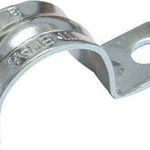 Sigma Engineered Solutions ProConnex 2-1/2 in. D Zinc-Plated Steel 1 Hole Strap 1 pk