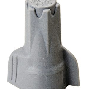 Gardner Bender Hex-Lok 14-6 Ga. Copper Wire Connectors Gray 15 pk