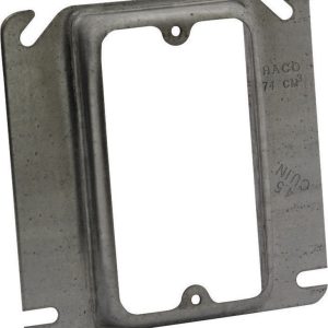 Raco Square Steel 1 gang Box Cover