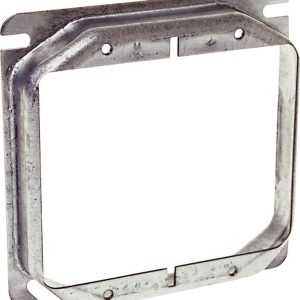 Raco Square Steel 2 gang Box Cover