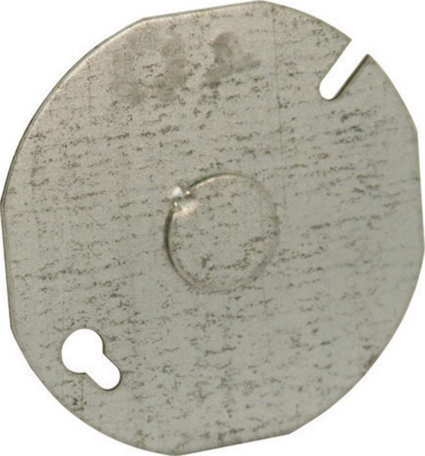 Raco Round Steel Flat Box Cover