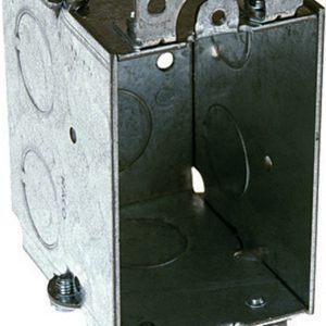 Raco 12-1/2 cu in Rectangle Steel 1 gang Switch Box Gray