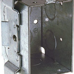 Raco 12-1/2 cu in Rectangle Steel 1 gang Switch Box Gray