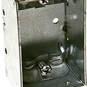 Raco 7-1/2 cu in Rectangle Steel 1 gang Switch Box Gray