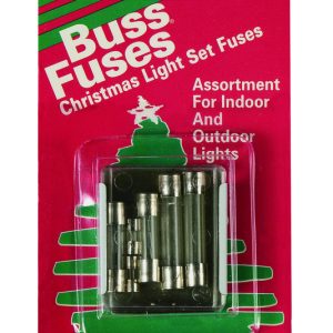 Bussmann 3 & 7 amps Christmas Fuse 6 pk