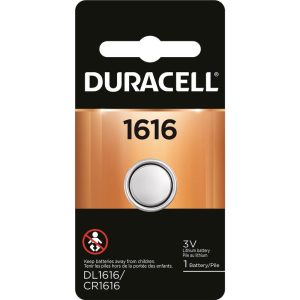 Duracell Lithium 1616 3 V 50 Ah Medical Battery 1 pk