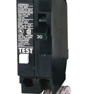 Siemens 20 amps Ground Fault Single Pole Circuit Breaker
