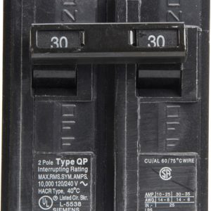 Siemens 30 amps Standard 2-Pole Circuit Breaker