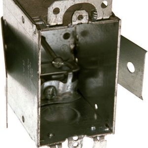 Raco 12-1/2 cu in Rectangle Steel 1 gang Switch Box Gray