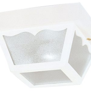 Westinghouse Matte White Switch Incandescent Light Fixture